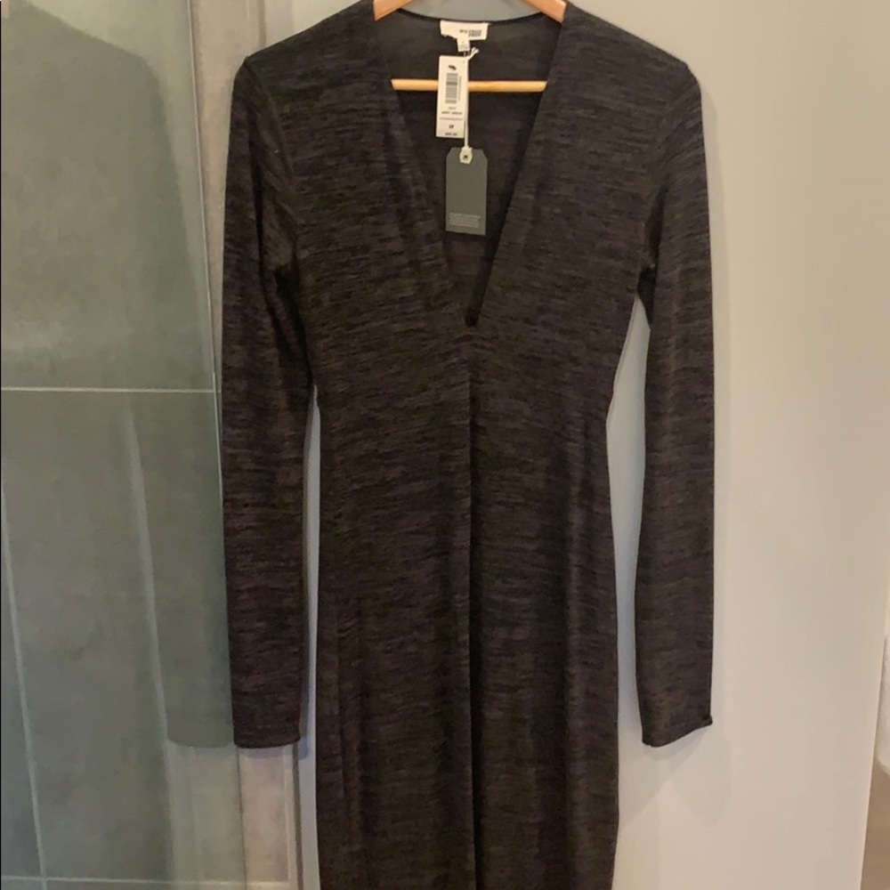 Heathered Midi dress